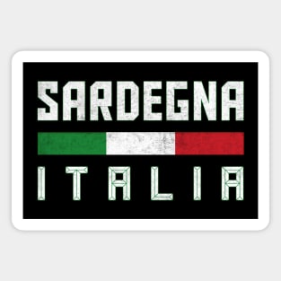 Sardegna / Italian Region Typography Design Magnet